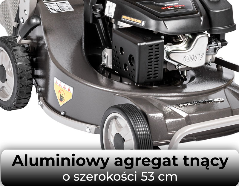 Agregat tnący 53 cm w kosiarce Weibang WB537SC V 3IN1-BBC